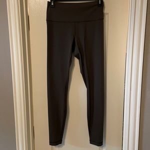 Lululemon Wunder Under 28” dark olive, size 8, new
